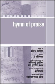 Hymn of Praise SATB choral sheet music cover Thumbnail